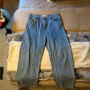 Classic Baggy Blue Jeans
